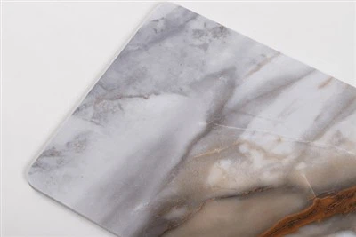 UV-hochglänzende PVC-Marmorplatte