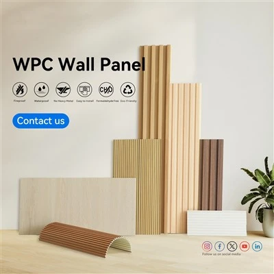 Öko -freundlicher WPC -Wandtafel